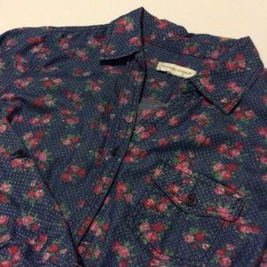 Floral Button Down Shirt 